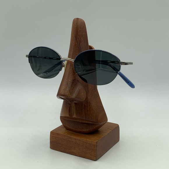 JSG Silver Oval Sunglasses Eyeglasses Frames - Picture 3 of 6